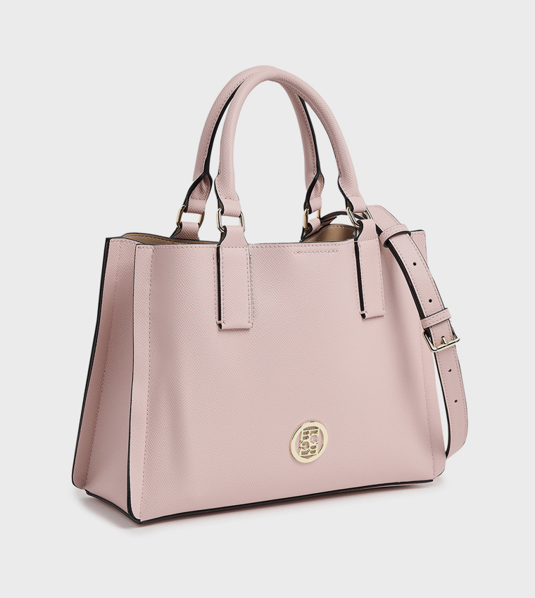Logo Detail Satchel Bag
