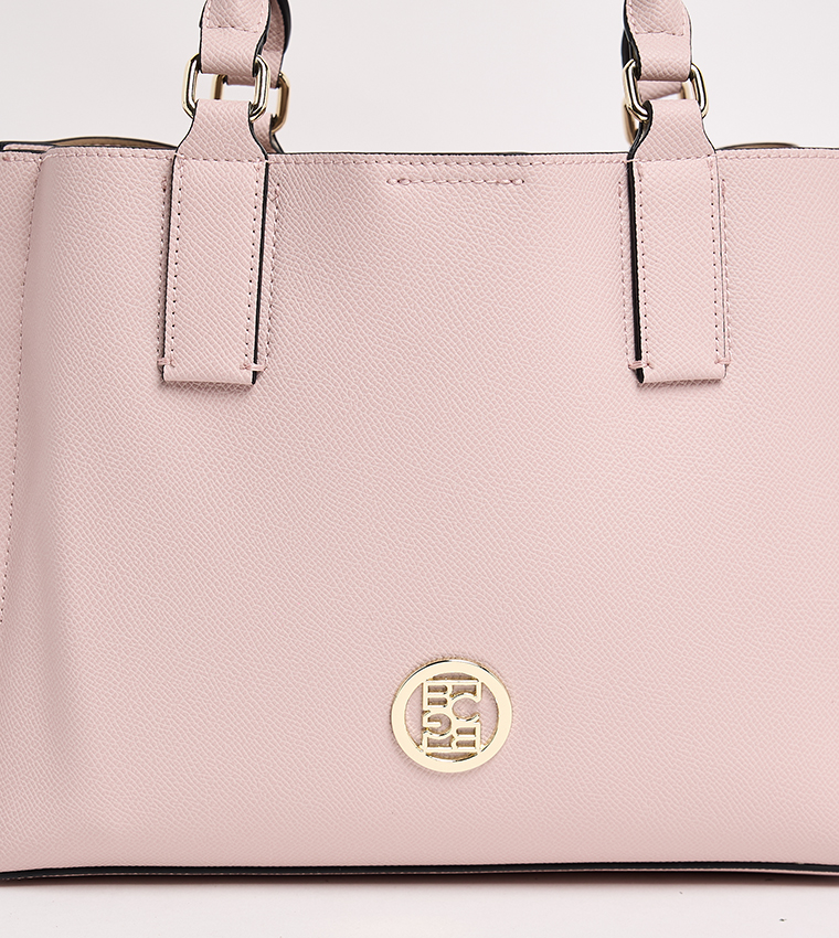 Logo Detail Satchel Bag