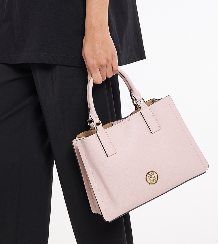 Logo Detail Satchel Bag