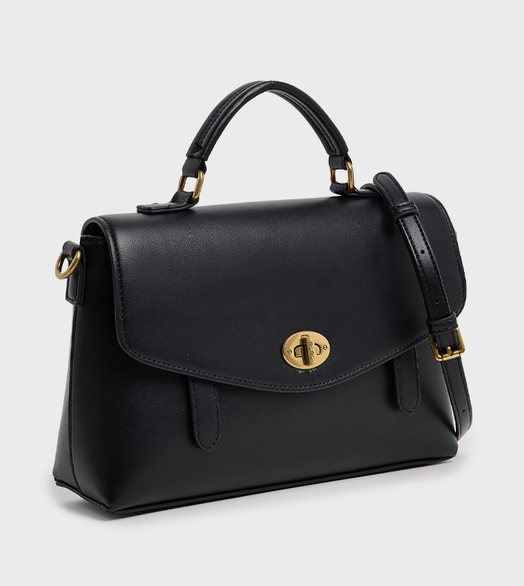 Twist-Lock Top Handle Bag