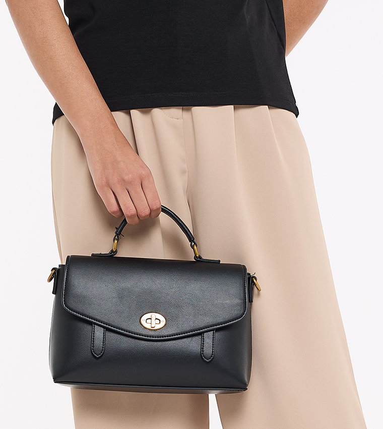 Twist-Lock Top Handle Bag