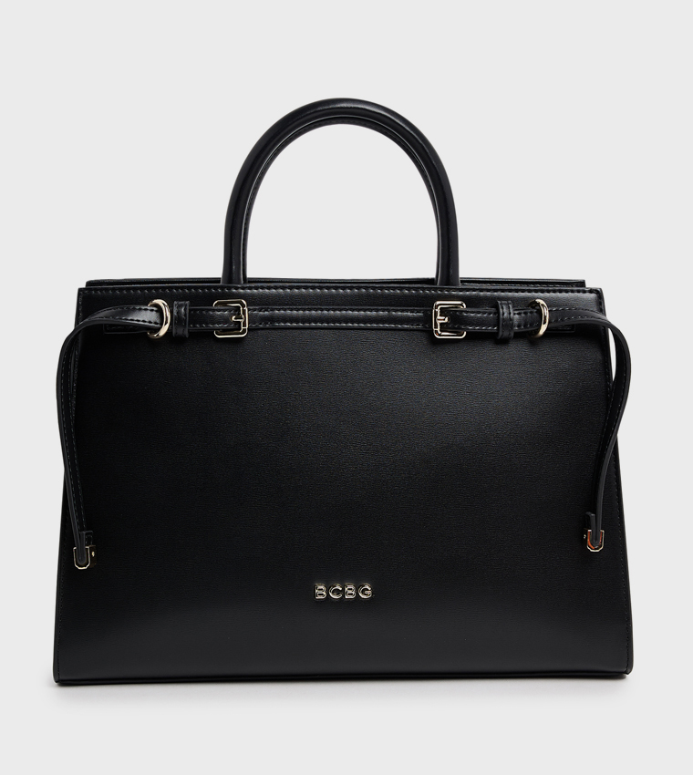 Logo Detail Satchel Bag