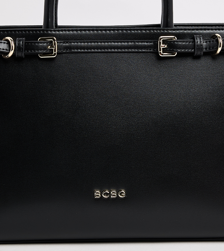 Logo Detail Satchel Bag