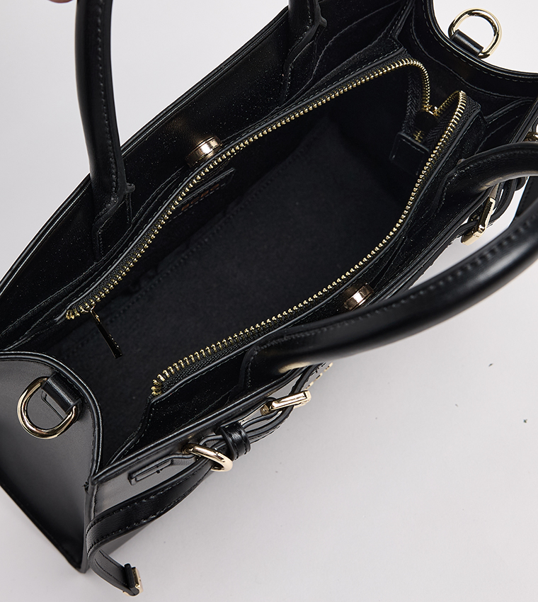 Logo Detail Satchel Bag