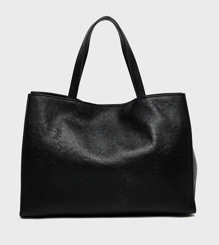 Textured Shoulder Bag