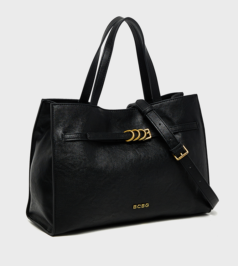 Textured Shoulder Bag