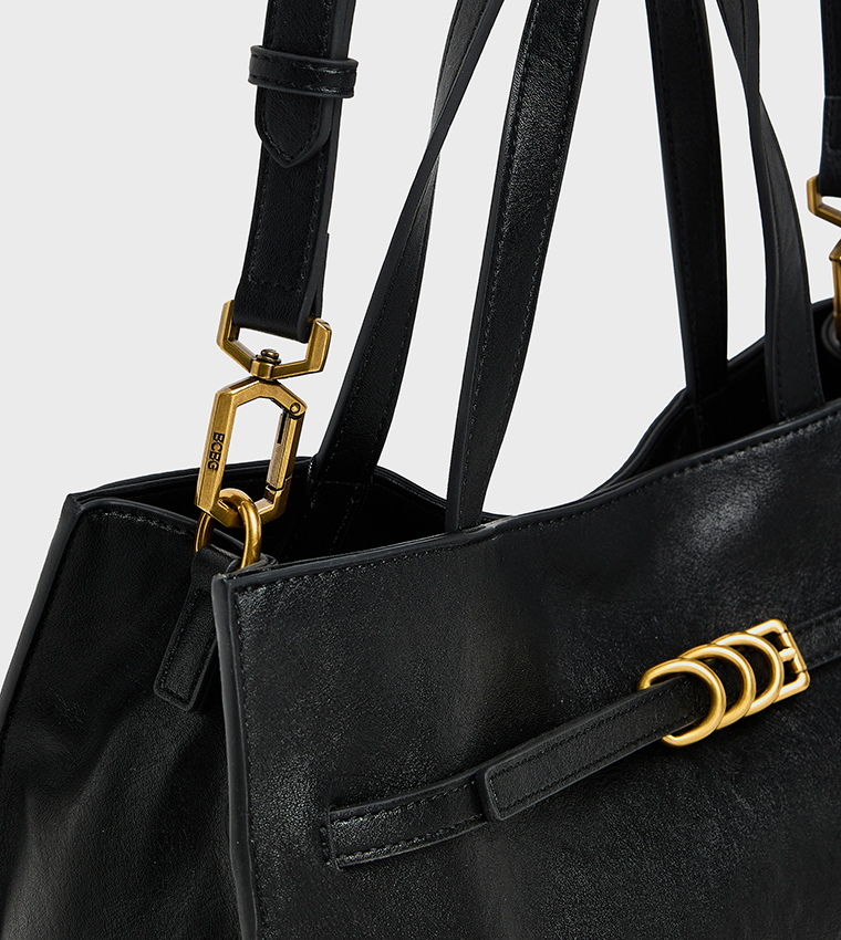 Textured Shoulder Bag