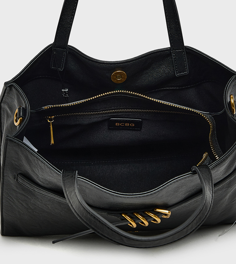 Textured Shoulder Bag