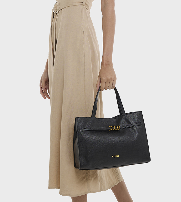 Textured Shoulder Bag