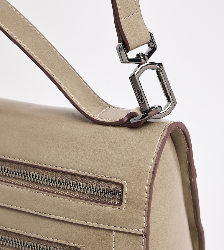Logo Detail Handheld Bag