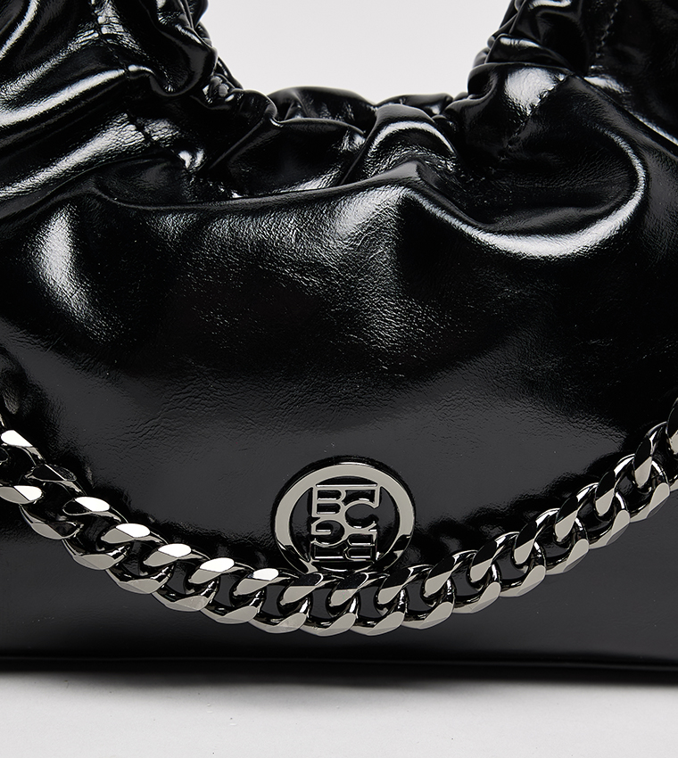 Logo Detail Top Handle Bag