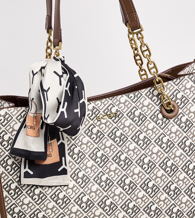 Monogram Patterned Shoulder Bag