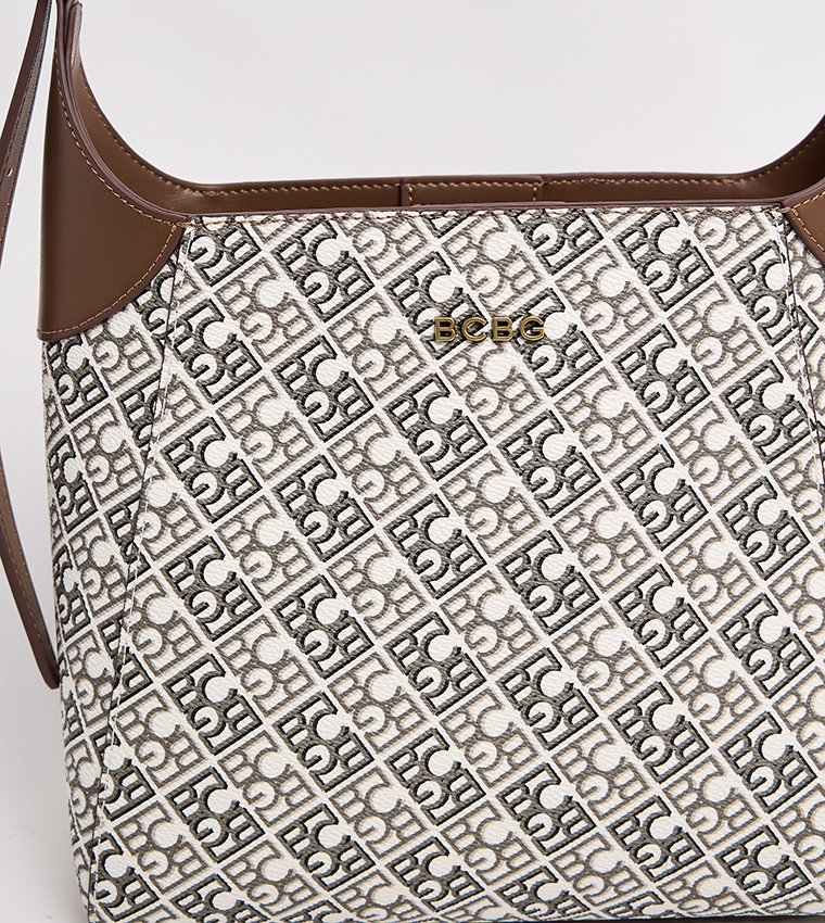 Monogram Patterned Shoulder Bag
