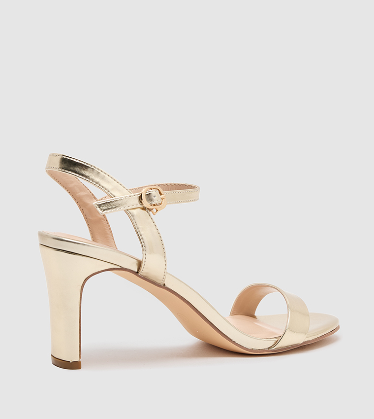 Ankle Strap Block Heel Sandals