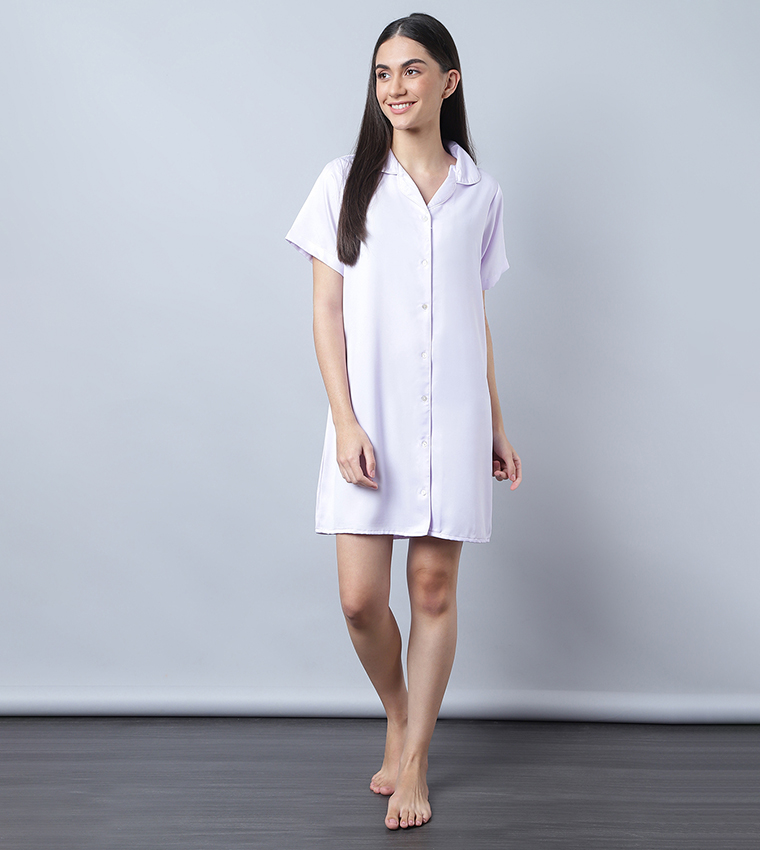 Camp cheap shirt dress