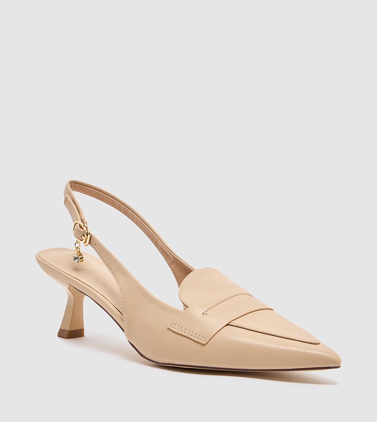 Slingback Stilettos Heel Pumps
