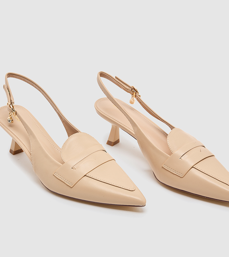 Slingback Stilettos Heel Pumps