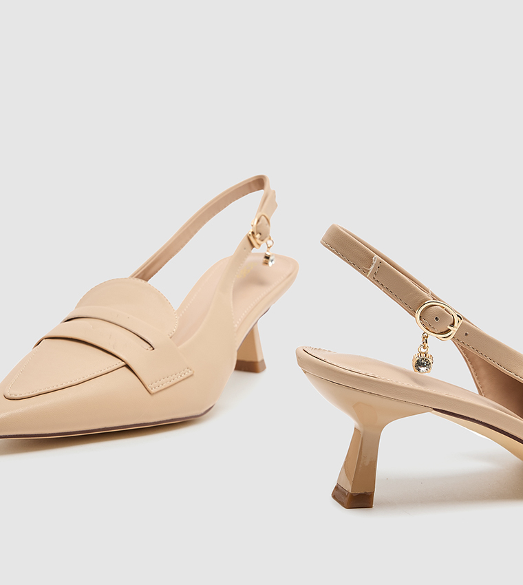 Slingback Stilettos Heel Pumps