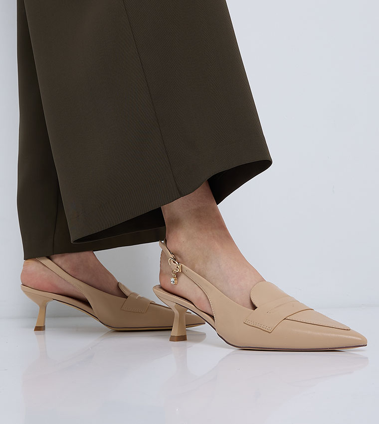 Slingback Stilettos Heel Pumps