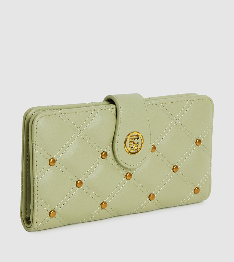 Quilted Bi-Fold Wallet