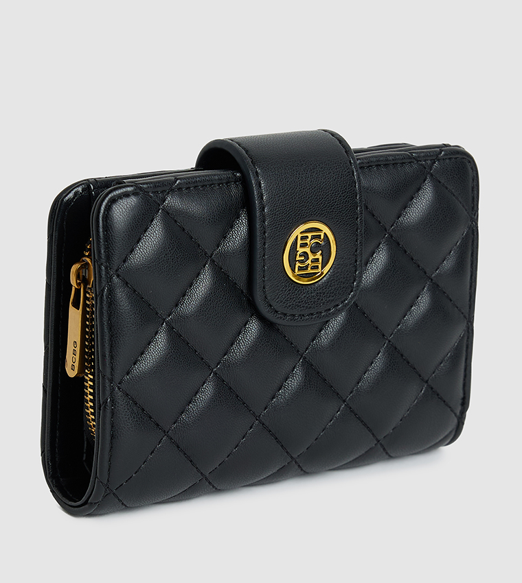 Quilted Bi-Fold Wallet