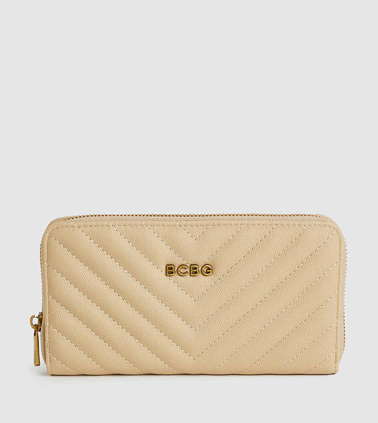 Quilted Zippered Wallet