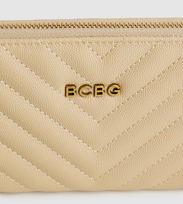 Quilted Zippered Wallet