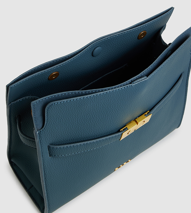 Logo Detail Satchel Bag