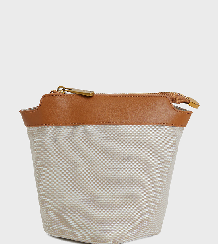 Logo Detail Bucket Bag