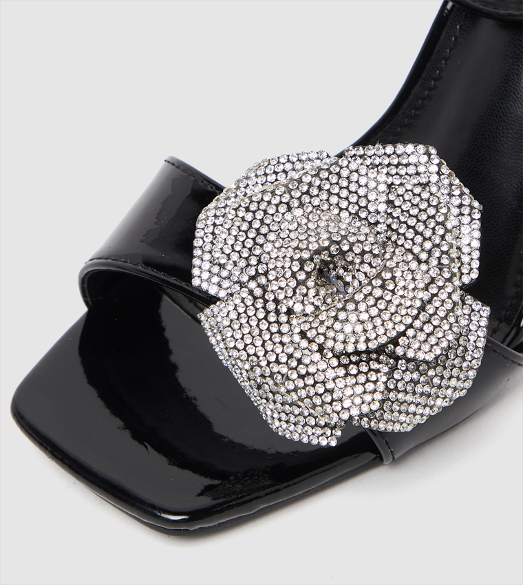 D-DUA Embellished Stiletto Heel Sandals