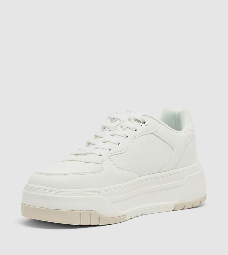 ELFY GLB Lace-Up Platform Sneakers