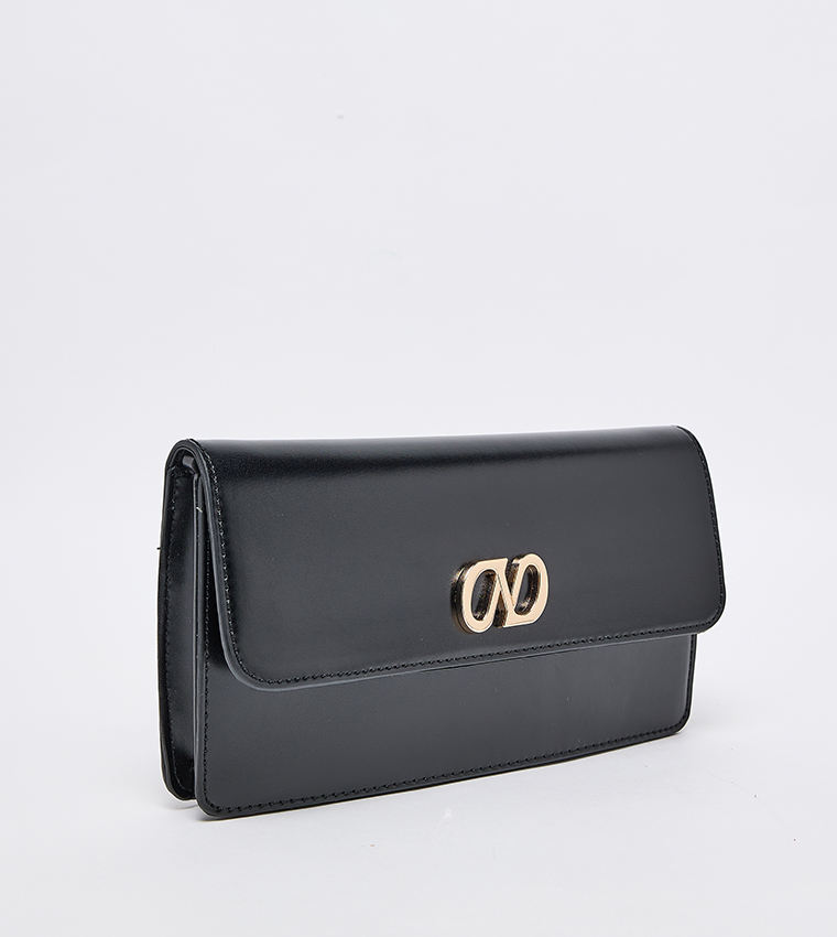 TRYST Bow Detail Clutch Bag