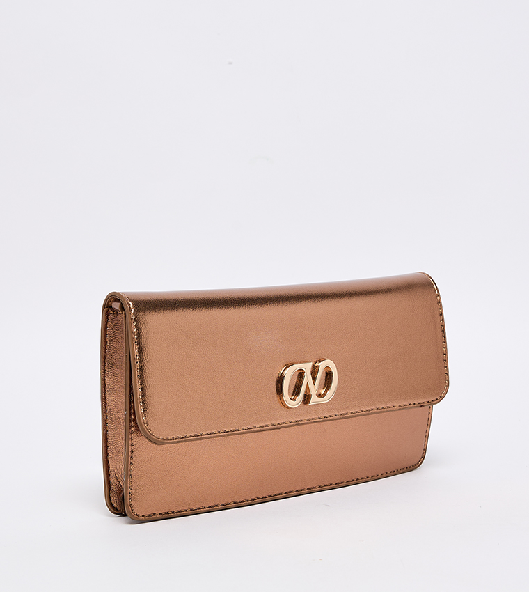 TRYST Bow Detail Clutch Bag