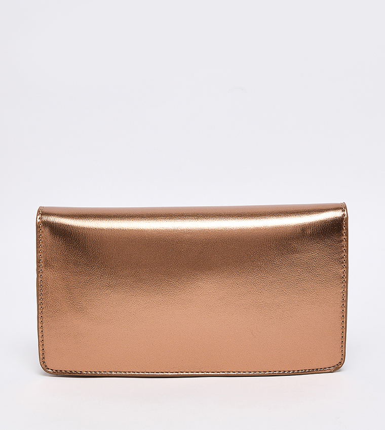 TRYST Bow Detail Clutch Bag