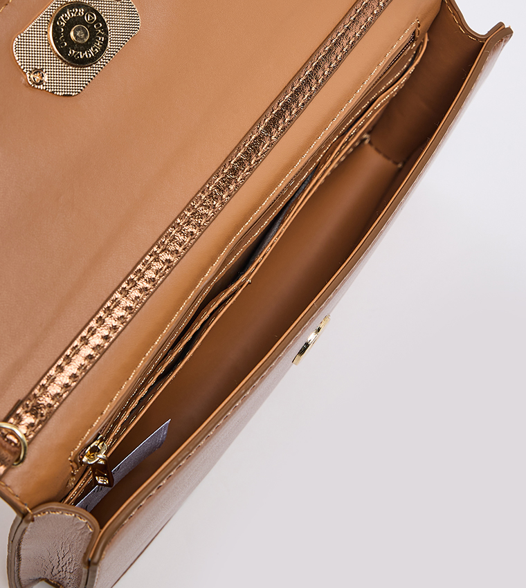 TRYST Bow Detail Clutch Bag