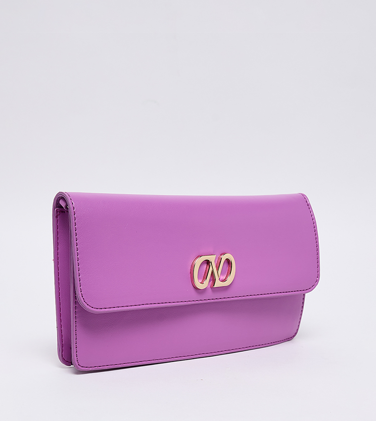 TRYST Bow Detail Clutch Bag