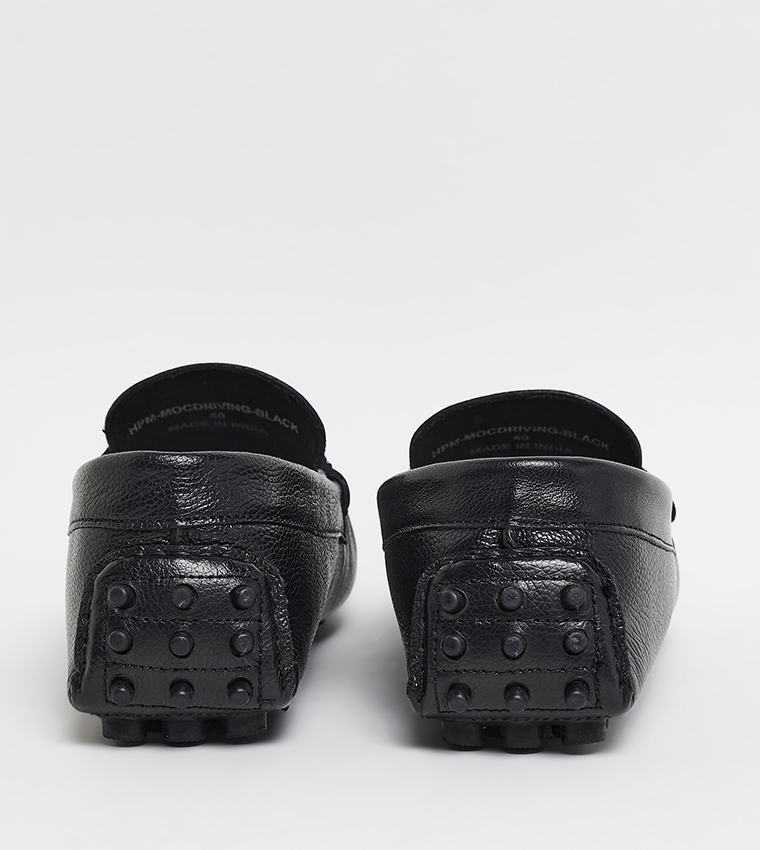 MOCDRIVING Solid Moccasins