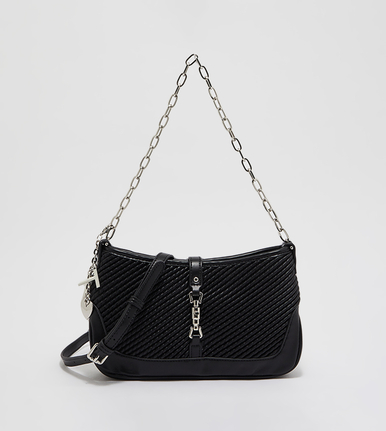 VOIR Starlight Quilted Chain Sling Bag – VOIR GALLERY