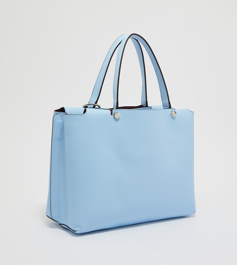 Buy Tyra Classic Top Handle Bag In Blue 6thStreet UAE