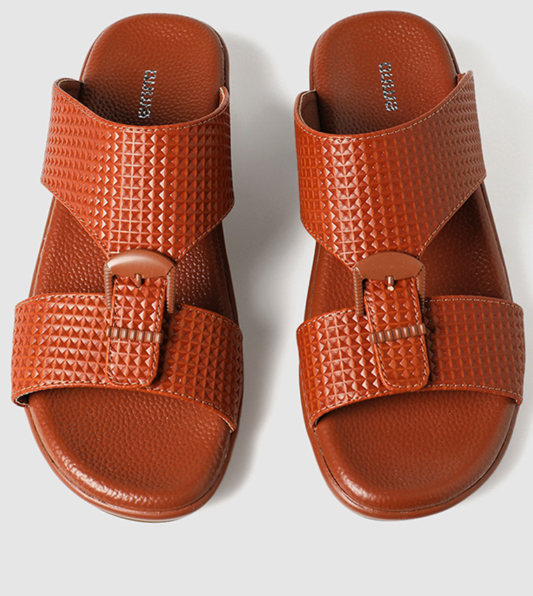 Buy HIS & HERS Arabic Comfort Sandals In Brown 6thStreet Qatar