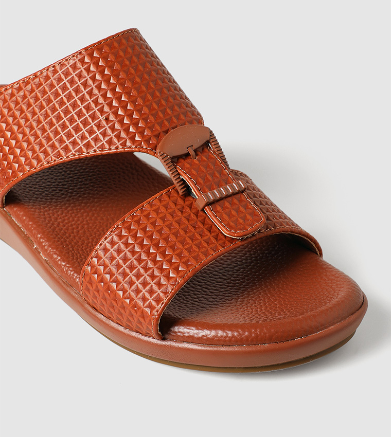Buy HIS & HERS Arabic Comfort Sandals In Brown 6thStreet Qatar