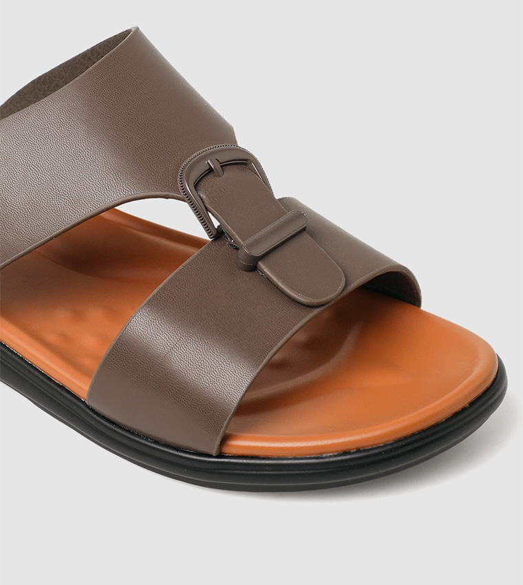 Buy HIS & HERS Arabic Comfort Sandals In Grey 6thStreet Qatar