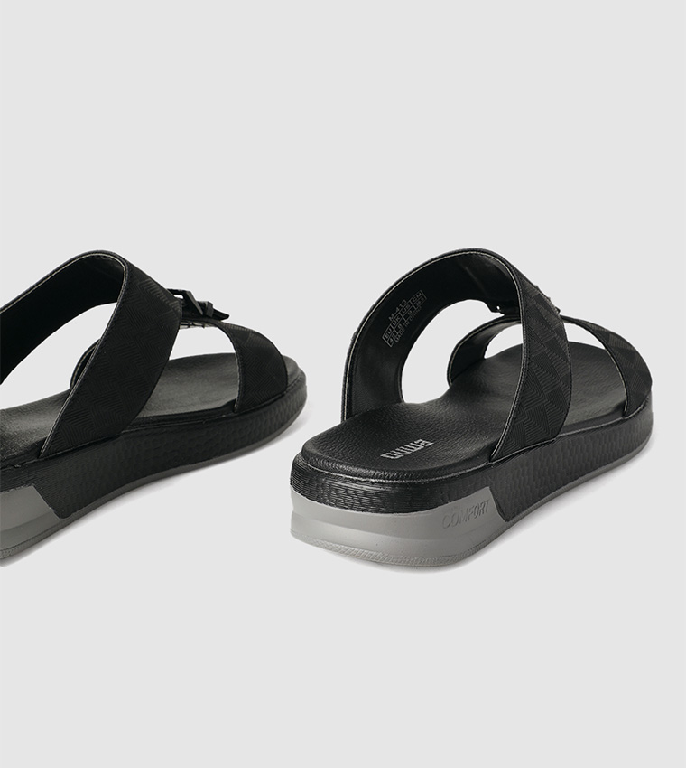 Buy HIS & HERS Arabic Comfort Sandals In Black 6thStreet Qatar