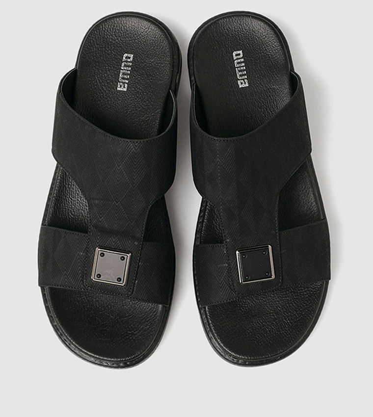 Buy HIS & HERS Arabic Comfort Sandals In Black 6thStreet Qatar