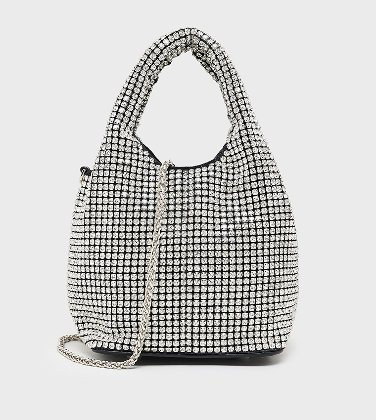 Embellished Bucket Bag
