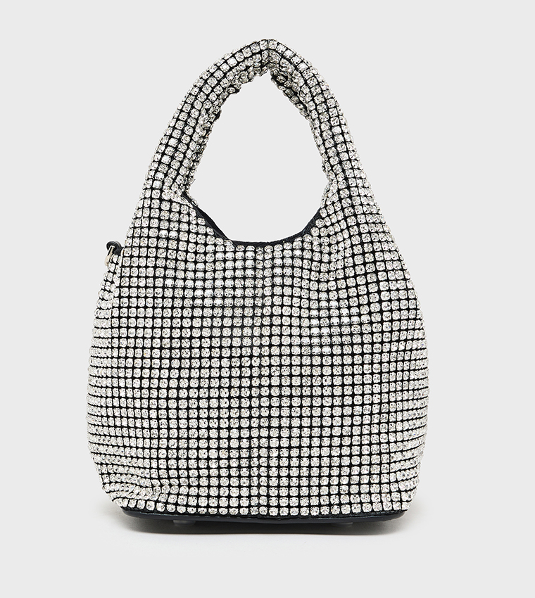 Embellished Bucket Bag