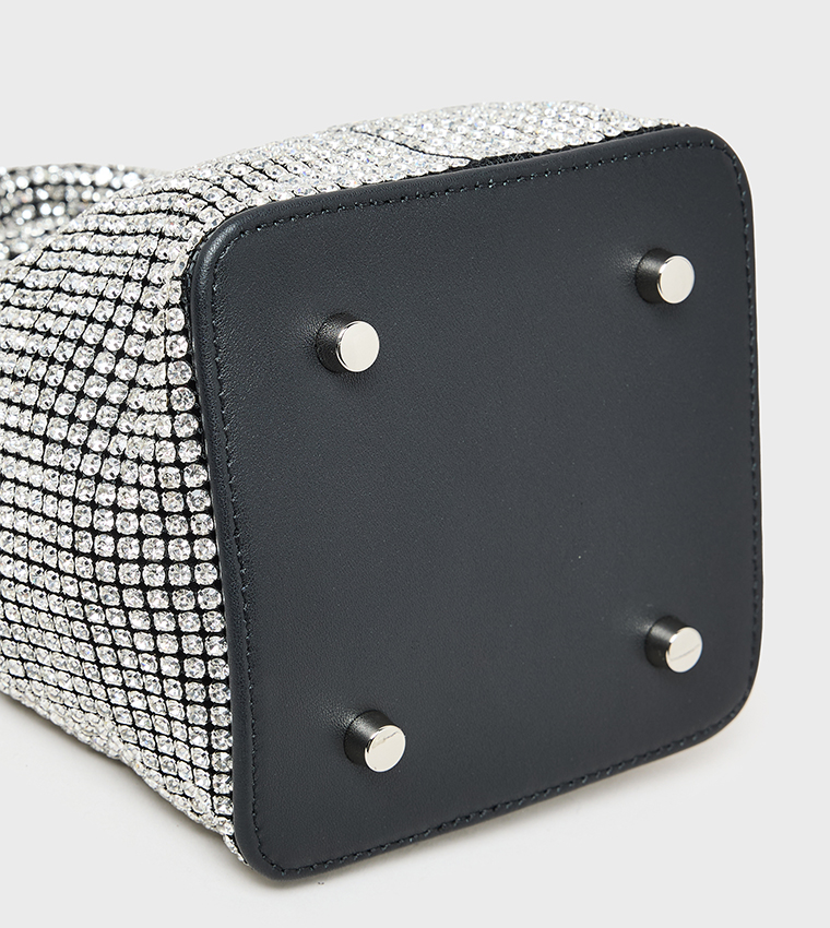 Embellished Bucket Bag