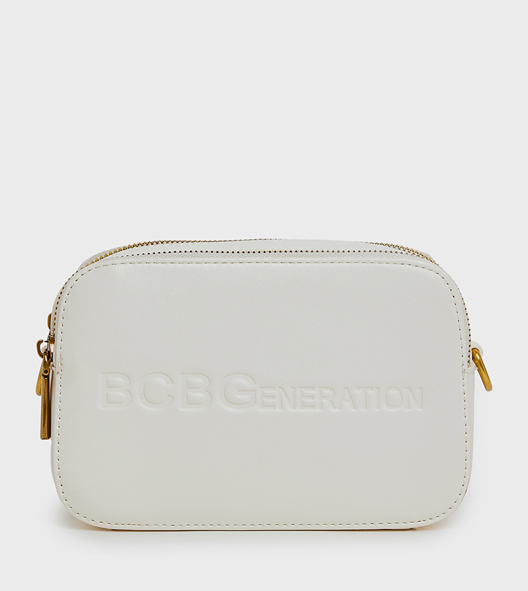 Logo Debossed Crossbody Bag