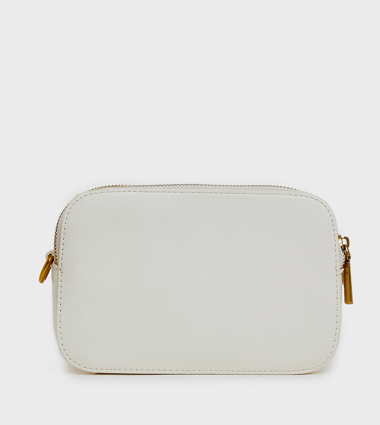 Logo Debossed Crossbody Bag