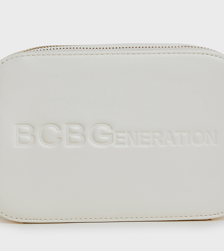 Logo Debossed Crossbody Bag